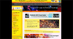 Desktop Screenshot of fullmoonpartykohphangan.com